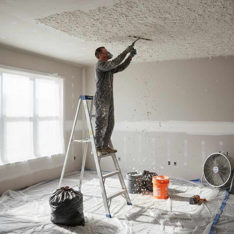 Ceiling Scraping in Denver County, CO