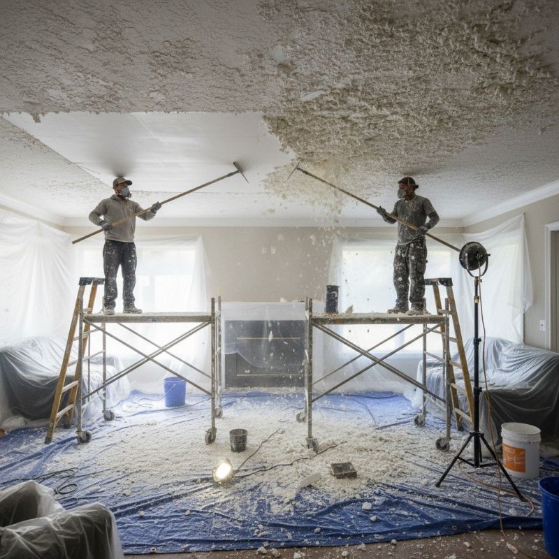 Swirl Ceiling Removal in Salt Lake City, UT