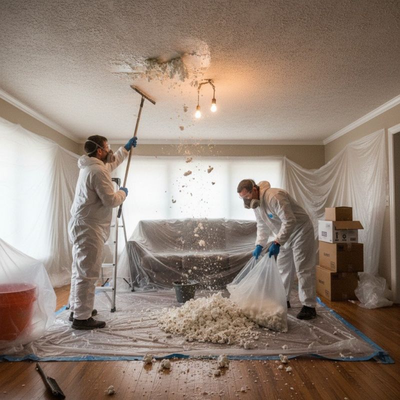 Textured Ceiling Removal in Austin, TX