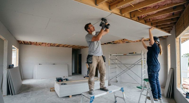 Bedroom Drywall Installation in Kansas City, KS